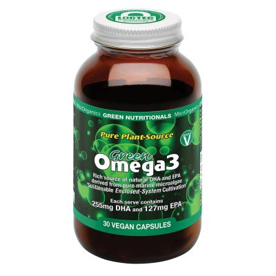 Green Nutritionals Pure Plant-Source Green Omega3 30vc